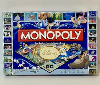 Disney Monopoly 2017 Complete Excellent Condition Minor Blemish On Box Free Post - image 1 of 4