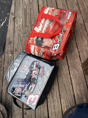 Dale Earnhardt Jr 24 latas de cerveja - refrigerador com zíper bolsa de transporte de cerveja e refrigerador Dale 3 - Imagem 1 de 4