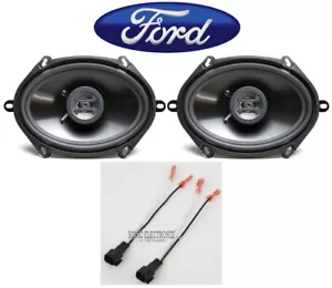 Hifonics 6x8" Front Speaker Replacement Kit For 2008-10 Ford F-250/350/450/550 - Picture 1 of 7