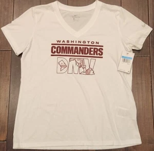 Nike Washington Commanders Women’s T-Shirt. Size L NWT - Picture 1 of 5