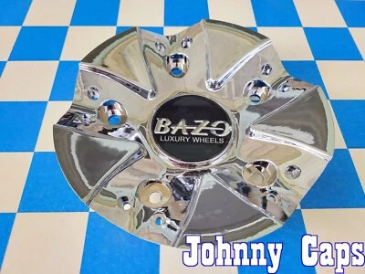 Ruedas BAZO # C513501CAP-B501. Tapa central cromada rueda personalizada [33] (CANTIDAD. 1) Foto 1 de 4