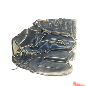 Guante de Béisbol Mizuno MSP 10 Negro Buen Estado Usado Cuero - Imagen 1 de 8