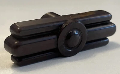 ART DECO BAKELITE BROWN DRAWER HANDLE - Image 1 of 4
