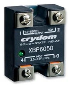 CRYDOM Solid State Relay, 60 A, Panel, Screw - XBPW6060 - Picture 1 of 1