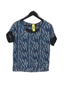 Miss By Captain Tortue Women's Blouse UK 8 Purple Viscose with Polyester Basic - Picture 1 of 5