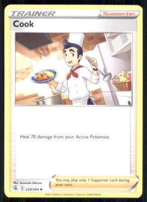 SWSH08: Fusion Strike #228/264 Cook - Image 1 of 2