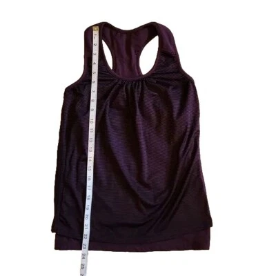 Miraclesuit MSP Purple Tank-top with Interior Built-in Sports Bra Womens Size XS - Image 1 of 4