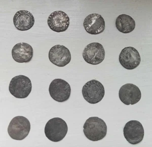 Tudor Elizabeth I Hammered Silver Penny Coin c.1550-1600 - Picture 1 of 5