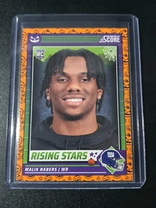 Malik Nabers - Score-a-Treat Football 2024 - Giants - Rising Stars - RC - Bild 1 von 2