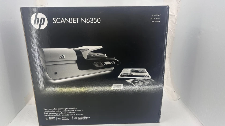 HP ScanJet N6350  Flatbed Scanner / - Image 1 of 3