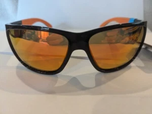Gafas de sol Foster Grant negras con naranjas avanzadas cómodas 100 % UVA/UVB - Imagen 1 de 7