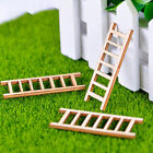  20 Pcs Wooden Small Staircase Ornaments Ladder Decor Miniature Ladders