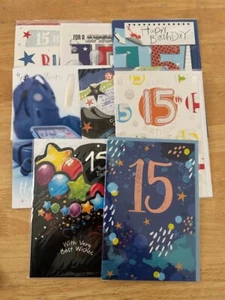 15 YEAR OLD BIRTHDAY CARD - 8 DESIGNS TO CHOOSE FROM - SEE OTHER LISTINGS - Picture 1 of 22