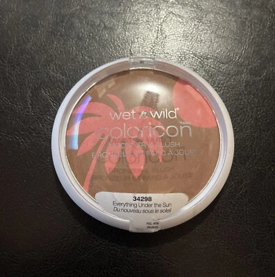 Wet n Wild Coloricon Bronzer & Blush #34298 Everything Under the Sun - New - Image 1 of 3