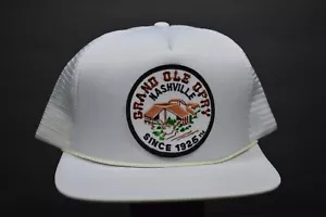 Vintage Grand Ole Opry Snapback Trucker Hat VTG 80s Nashville Country Music - Picture 1 of 5