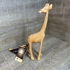 Large Hand Carved Wood Giraffe Kenya African Decor Safari Animal Figure Statue 5 - Picture 1 of 12