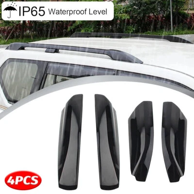 For Toyota Land Cruiser Prado FJ150 10-2018 Roof Rack Bar Rail End Cover Cap US - Image 1 of 4