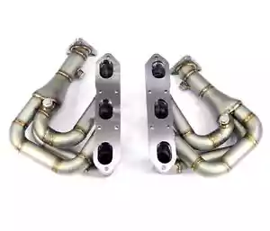 Colector de escape de acero inoxidable Ss321 de 3 mm aleación de titanio - Porsche Boxster 986 - Imagen 1 de 2