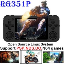 ANBERNIC RG351P 64GB 2500 Gaming Console RK3326 3.5' IPS Screen
