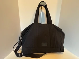 EUC $225 Rebecca Minkoff Thick Washed Nylon Weekender Tote Computer Bag - Picture 1 of 16