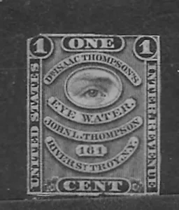 USA - Inter. Revenue - John L. Thompson - Medicine stamp - Picture 1 of 1