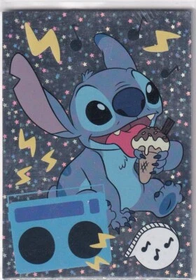Panini 2025 Stitch Sparkling Fun Trading Card Karte Nr. 69 Stern - Star Holo