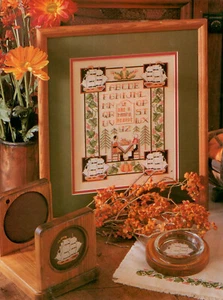 Plymouth Sampler Cross Stitch Magazine Pattern - Linda Gillum - Historic Style - Picture 1 of 2