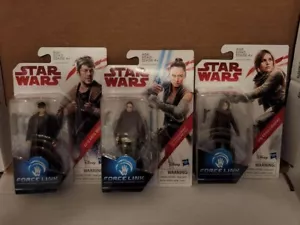 Star Wars - The Last Jedi & Rogue One 3Pack of action figures Force Link - Picture 1 of 4
