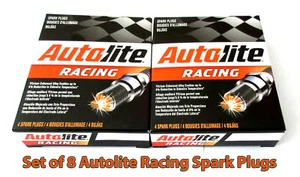 NEW Set of 8 pack Autolite AR103 Racing Spark Plugs Hi-Performance 14mm .709" - Picture 1 of 1