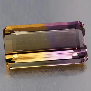 Video 28.61cts Vivid Purple Yellow Hue Bolivia Natural Ametrine GM1438 - Picture 1 of 3
