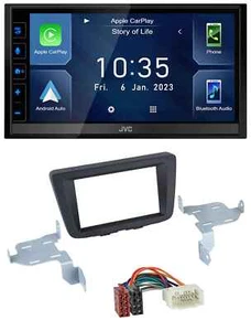 JVC DAB Bluetooth MP3 USB 2DIN Autoradio für Suzuki Baleno EW ab 2016 - Bild 1 von 9