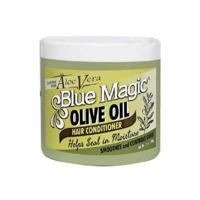 Blue Magic Olive Oil Hair Conditioner Enriched With Aloe Vera, 12 Oz/ 340g - Image 1 of 3