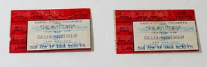 Dos entradas completas de concierto ""COMP"" de The RESIDENTES Houston febrero 1986 sin trozos - Imagen 1 de 1
