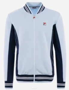 Fila Vintage Borg Wimbledon Settanta (Ltd Edition) Sky Blue Tennis Track Top - Picture 1 of 1