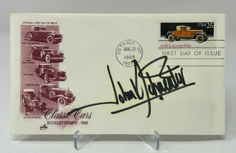 John Schneider Dukes Of Hazzard Signed First Day Cover JSA COA Cover