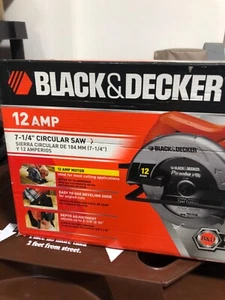 Black & Decker 12 amp 7 - 1/4 Circular Corded Circular Saw - Picture 1 of 2