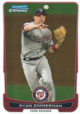 2012 Bowman Chrome Baseball Card Pick