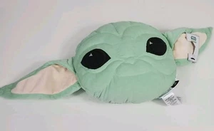 Pottery Barn Kids Star Wars The Mandalorian The Child Pillow Grogu 12x32" - Picture 1 of 4