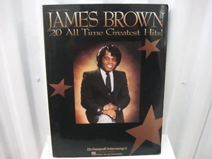 James Brown 20 ¡los mejores éxitos de todos los tiempos! Cancionero de partituras - Imagen 1 de 2