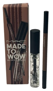 MAC Penny Clear Made To Wow Brow Kit Auburn 2 Stück Set 0,28 Oz & 0,003 Oz - NEU - Bild 1 von 6