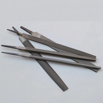 Steel Rasp Steel File Flat/Round/Half Round Triangle/Square Woodworking Grinding - Image 1 of 4