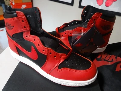 NUEVO DS - Nike Jordan 1 Retro Alto 85 Rojo Universitario 2020 Talla 10 para hombre BQ4422-600 RARO Foto 1 de 4