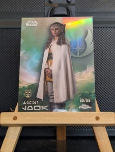 2025 Topps Chrome Star Wars #AV-175 Tasi Lowa Kashyyyk Green Refractor #27/99 - Picture 1 of 3