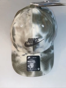 NIKE CLUB GORRA SOMBRERO BLANCO OLIVA ADULTO HOMBRE CORREA NUEVO FN4198 325 MEDIANO GRANDE - Imagen 1 de 6