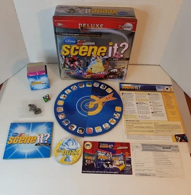 Disney Scene It DVD Game 2nd Edition Deluxe Trivia Board Game - 2007 ScreenLife - Image 1 of 4