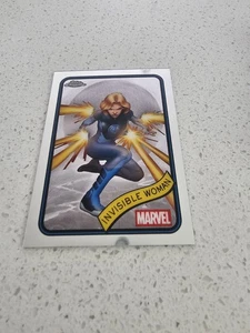 2025 Topps Chrome Marvel #114 Invisible Woman(Fantastic Four) NM READY TO GRADE - Picture 1 of 2