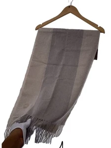 HERMES cashmere Beige women's scarf Used - Picture 1 of 3
