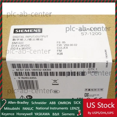 Nuevo Siemens 6ES7223-1BH32-0XB0 S7-1200 Digital E/S SM 1223 6ES7 223-1BH32-0XB0 Foto 1 de 2