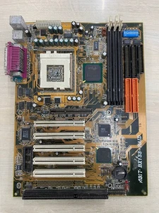 ABIT BX133 RAID PGA370 INTEL MOTHERBOARD UNTESTED - Picture 1 of 6