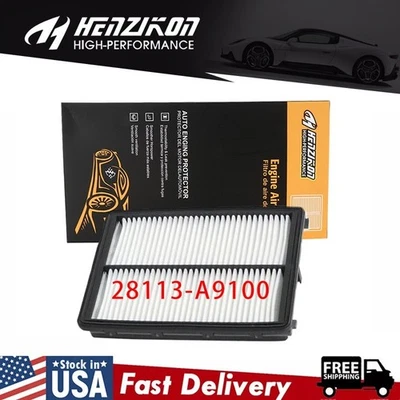 Filtro de aire motor premium 28113-A9100-00 HYUNDAI PALISADE SANTA FE SPORT KIA - Foto 1 de 4